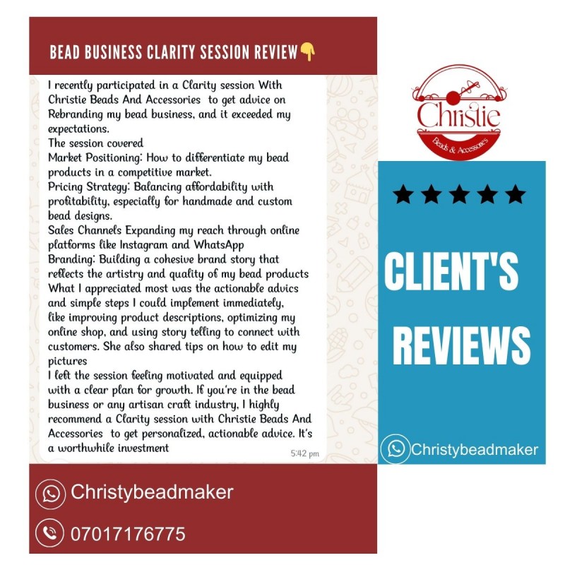 Customer review 1