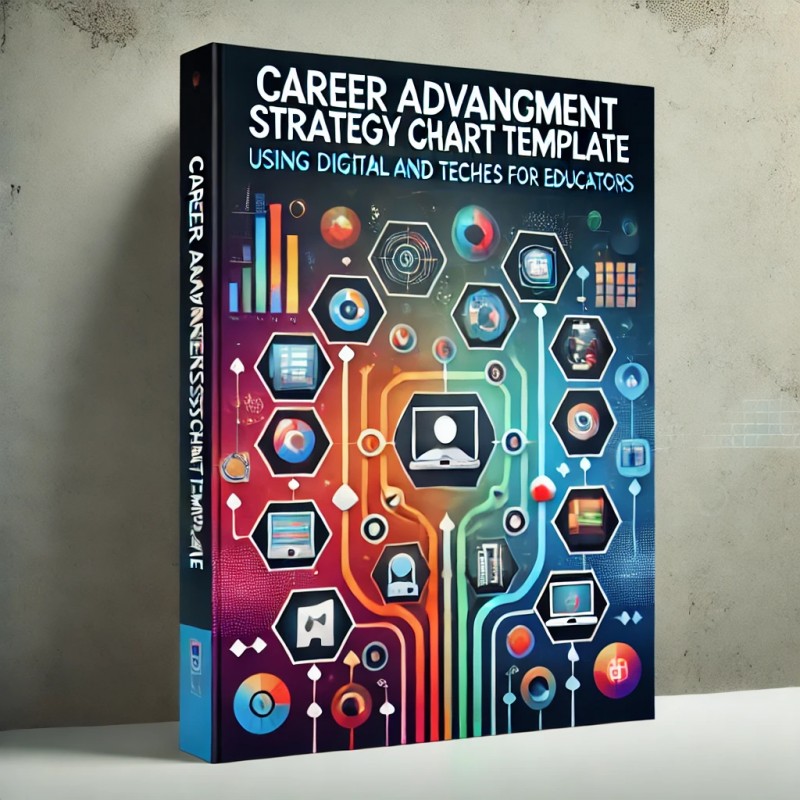 Career Advancement Strategy Chart Template (Using digital and tech practices for educators)
