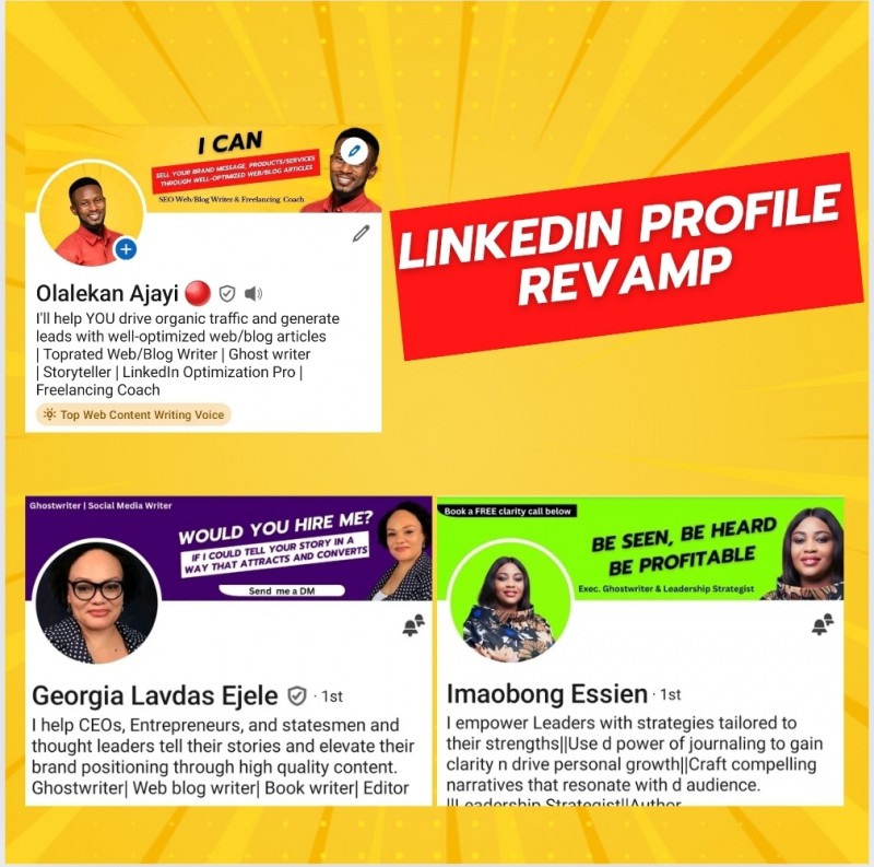 LinkedIn Profile Revamp