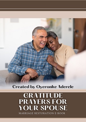 GRATITUDE PRAYERS FOR YOUR SPOUSE
