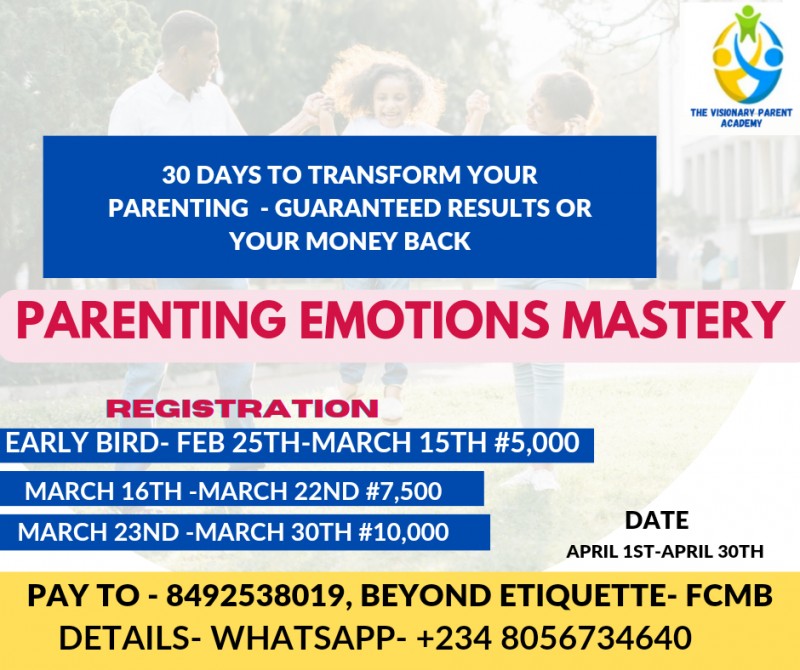 PARENTING EMOTIONS MASTERY