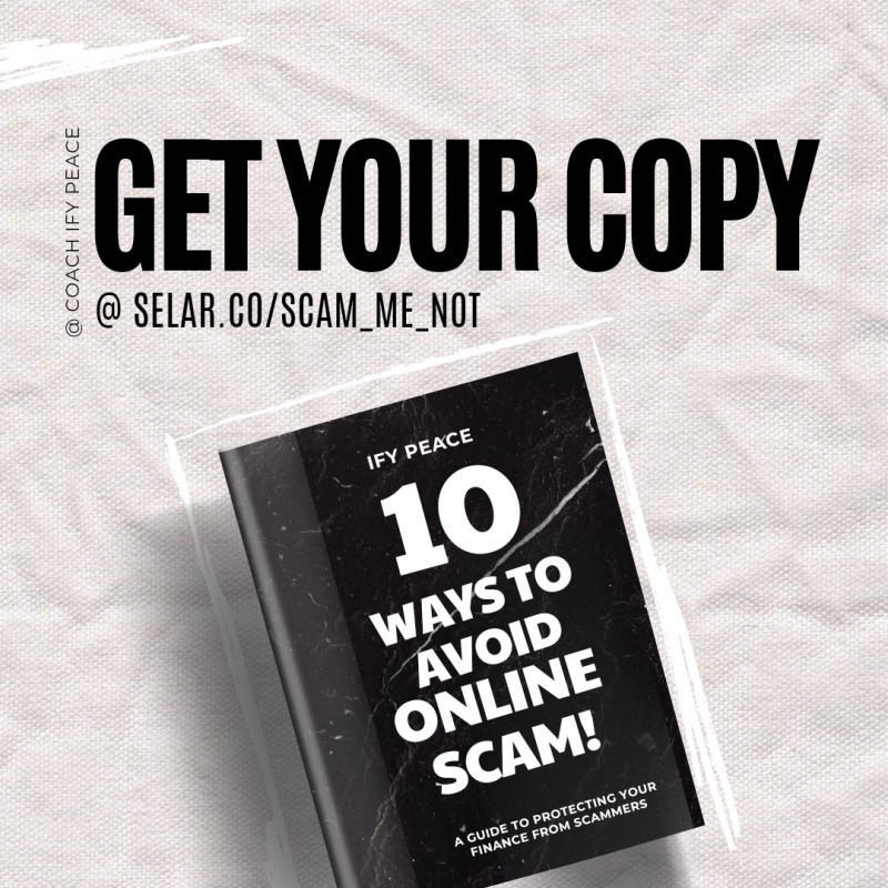 10 WAYS TO AVOID ONLINE SCAMMERS - (E-BOOK)