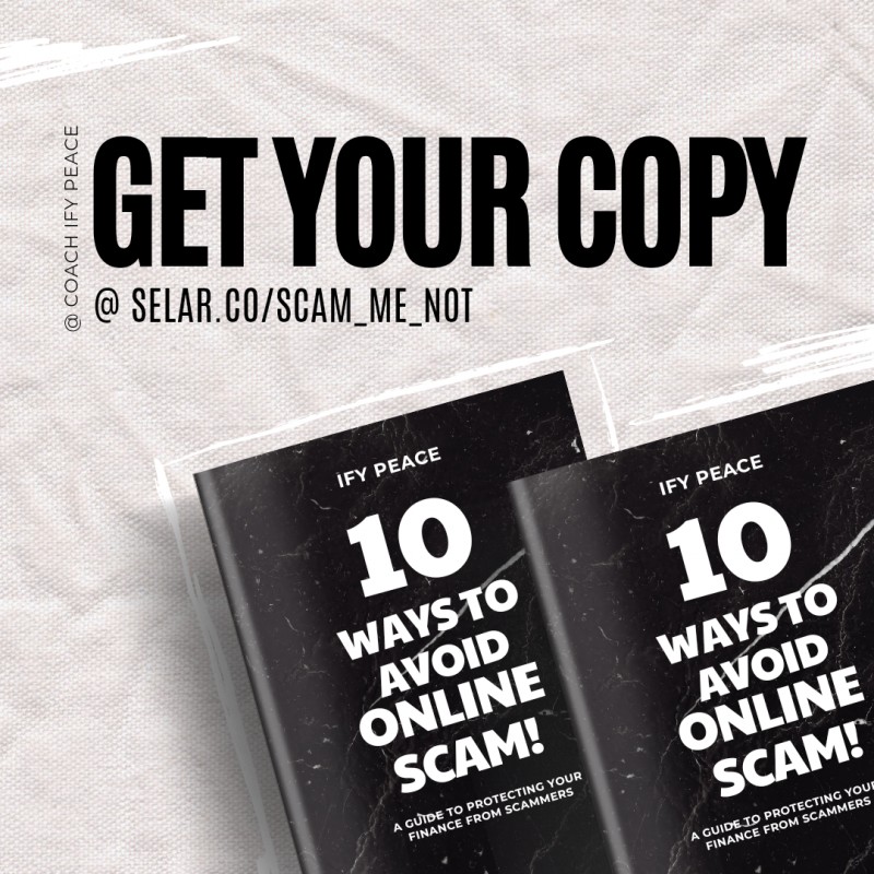 10 WAYS TO AVOID ONLINE SCAMMERS - (E-BOOK)