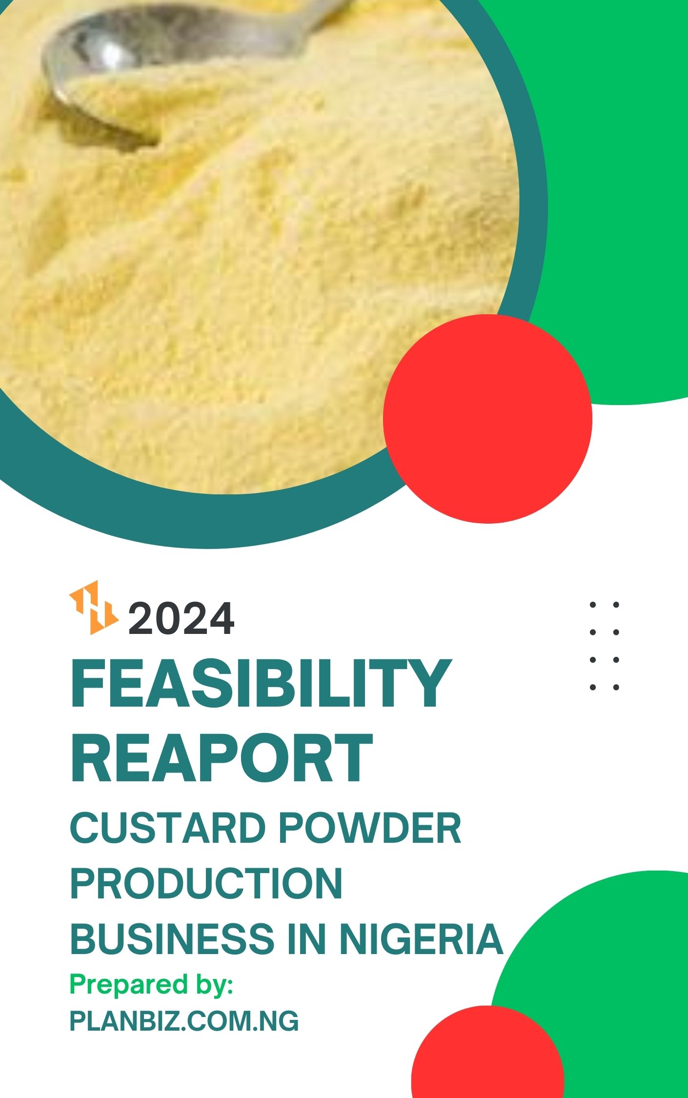 Feasibility Report For Custard Powder Production Business in Nigeria