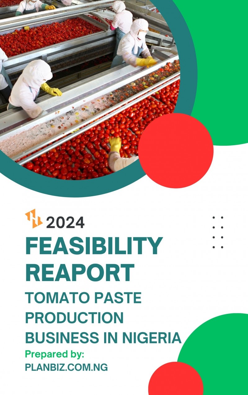 Feasibility Report For Tomato Paste Production Business in Nigeria