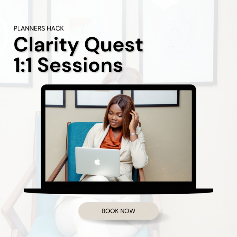 Clarity Quest 1:1 Session