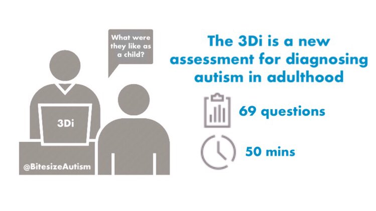 3Di- AUTISM and Co-morbidities Diagnostic Assessment  for Children and Adults