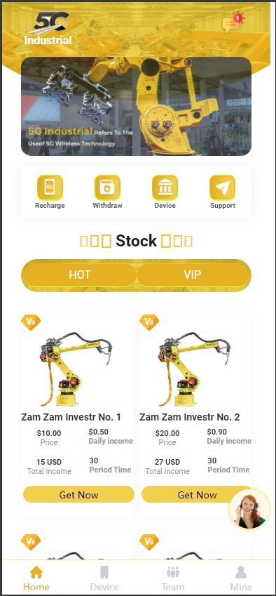 New 5G 2.0 Web Investment Script