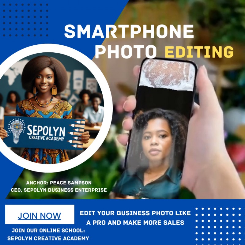 Smartphone Photo Editing Course