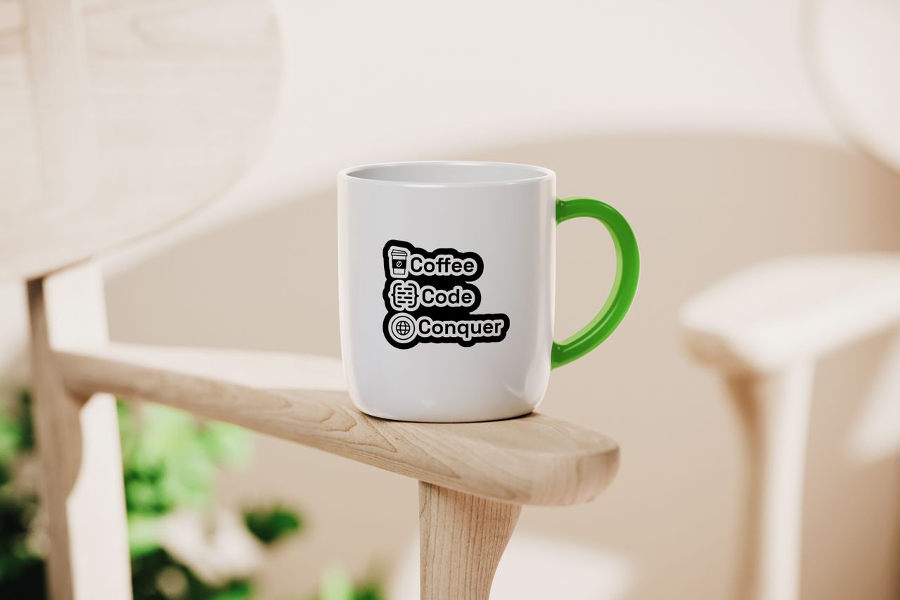Cofee Code Conquer Mug