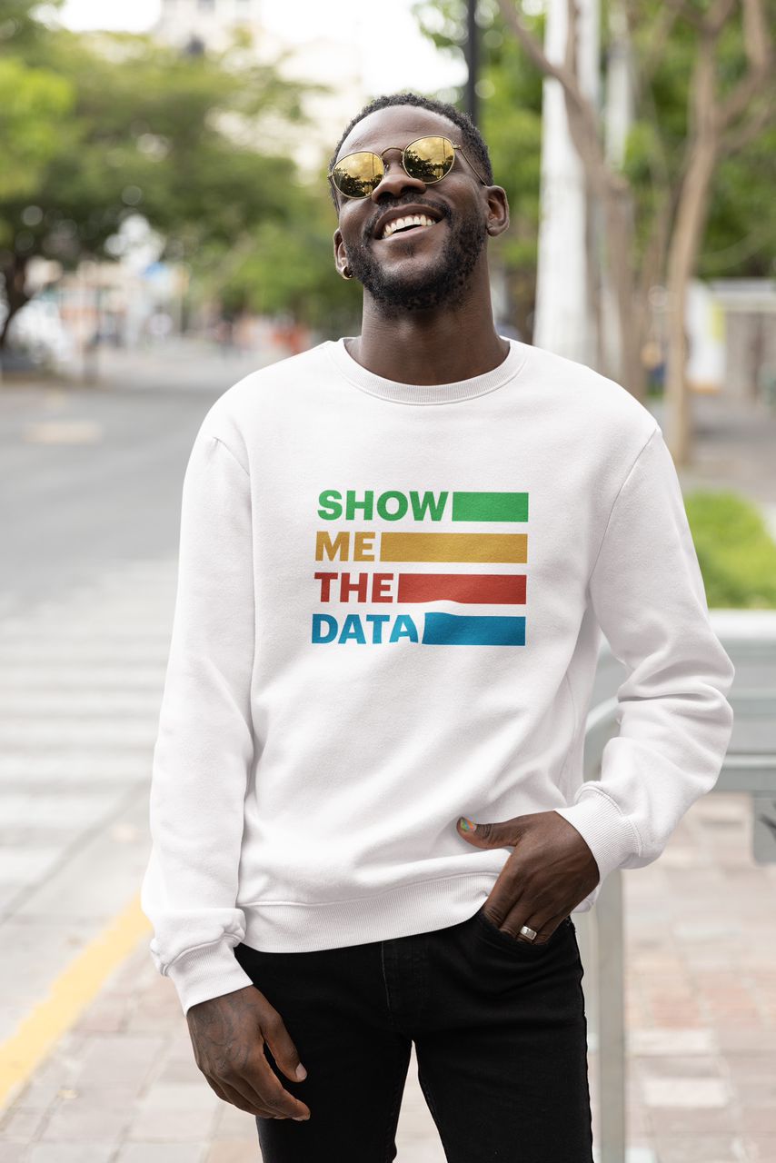 Shoe me the Data Sweat shirt