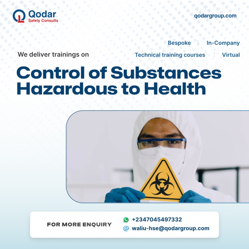 Control of Hazardous Substances