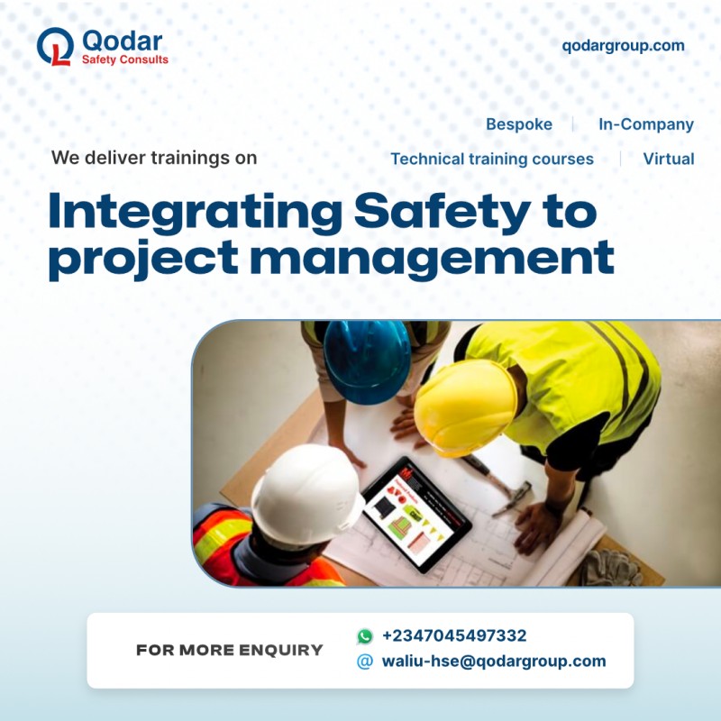 Integrating Quality, Health and Safety into Project Management