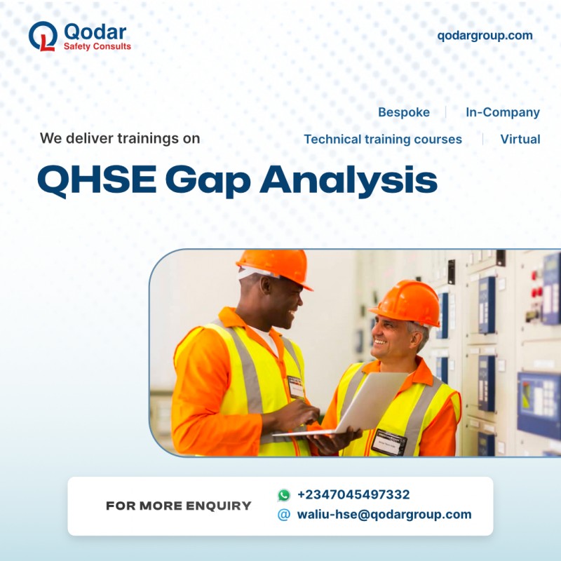 QHSE GAP ANALYSIS AND EFFECTIVE TOP MANAGEMENT PRESENTATION COURSE