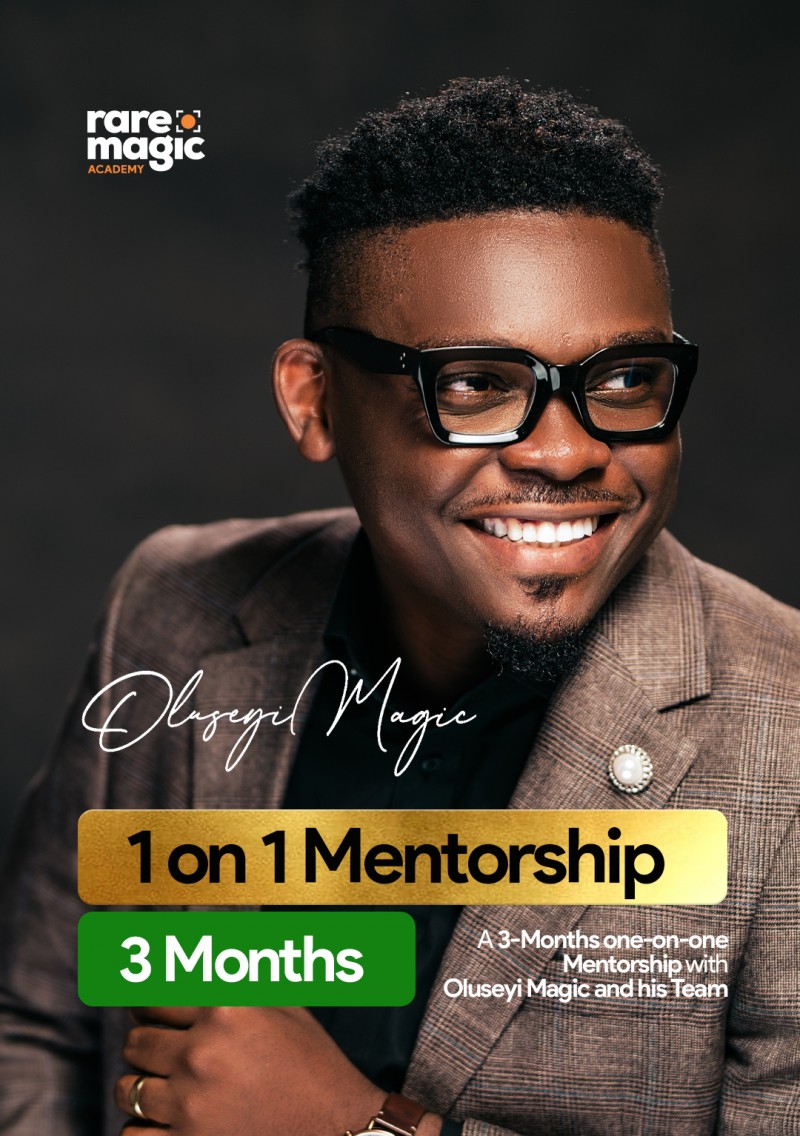 One-on-One Mentorship With Oluseyi Magic