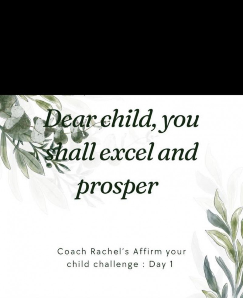 Affirmation of parents for their children