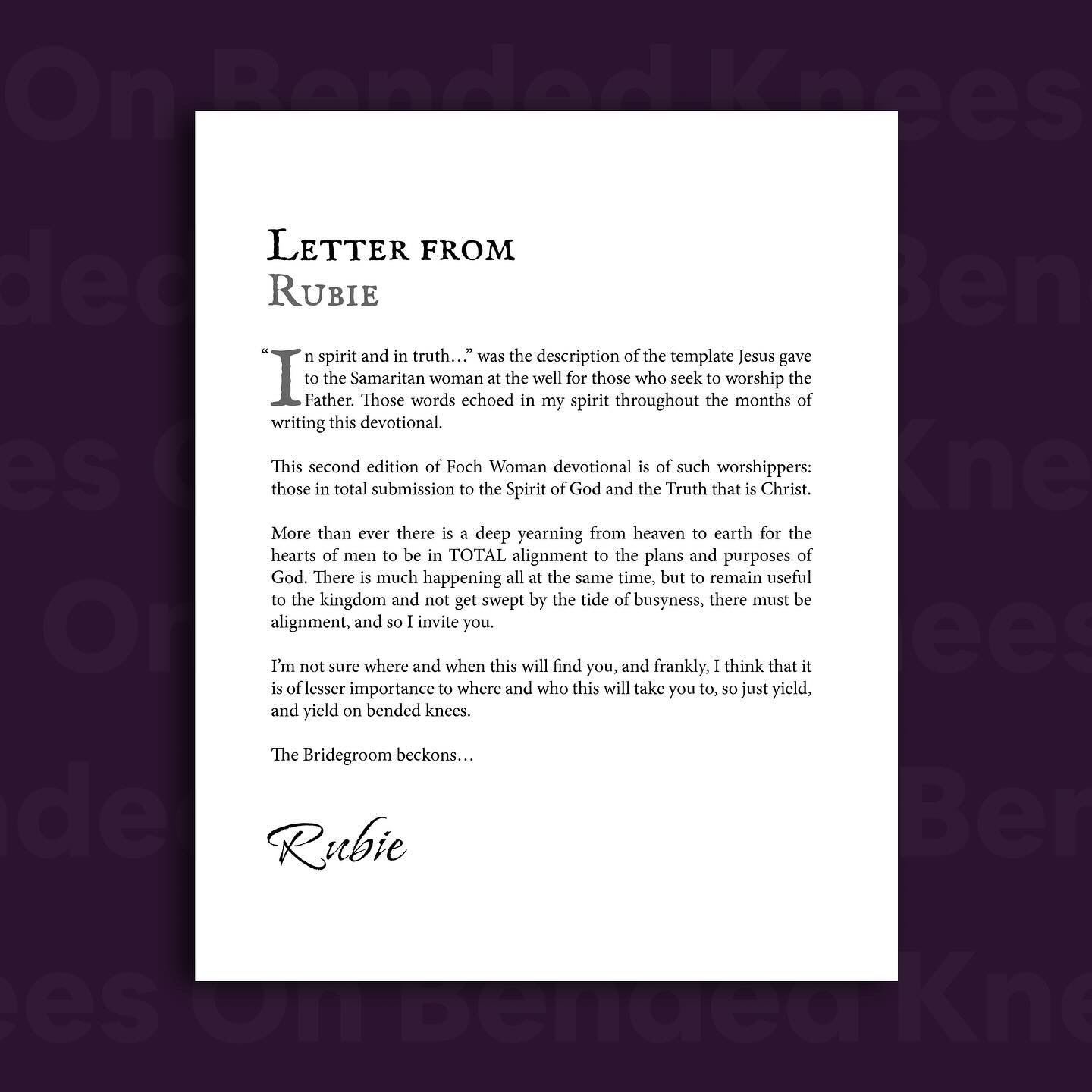 Sponsor Foch Devotionals (5 copies)