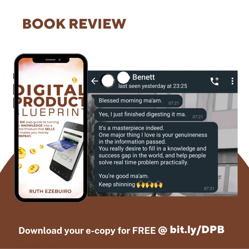 Get Digital Product Blueprint by Ruth Ezebuiro on Selar