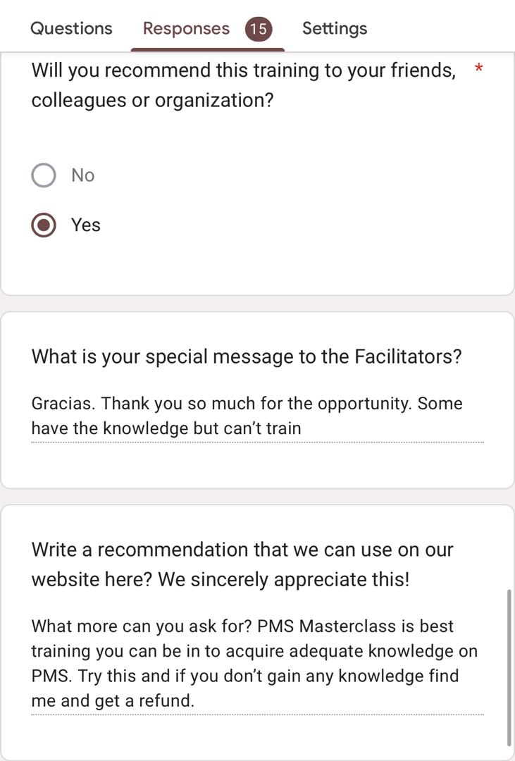 Customer review 1