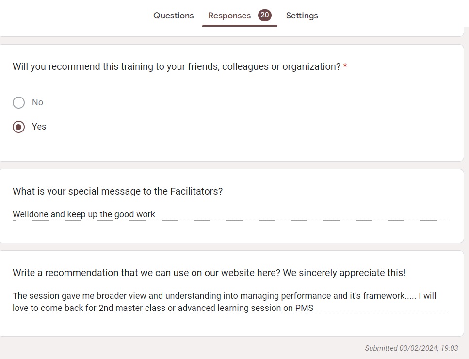Customer review 1