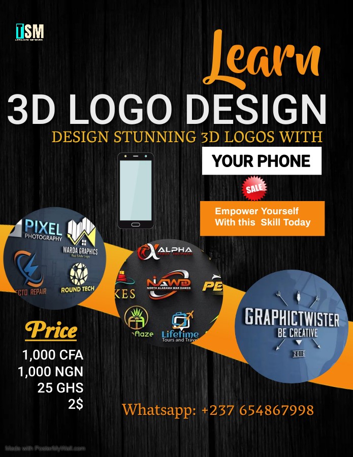 3D LOGO DESIGN WITH ANDROID