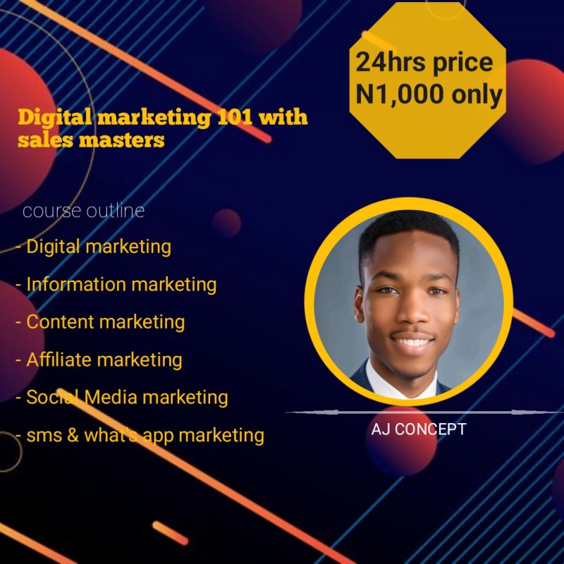 Digital marketing 101 with sales masters