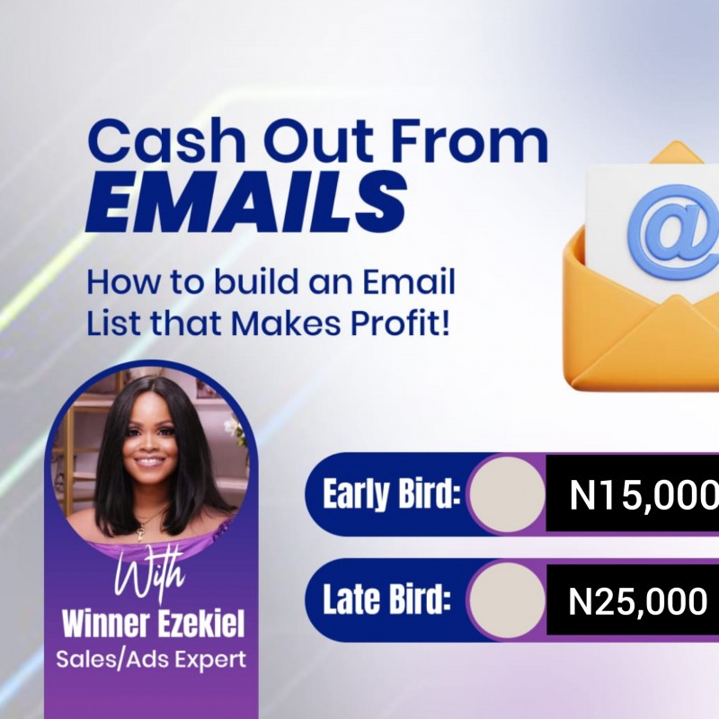 Cashout from Emails