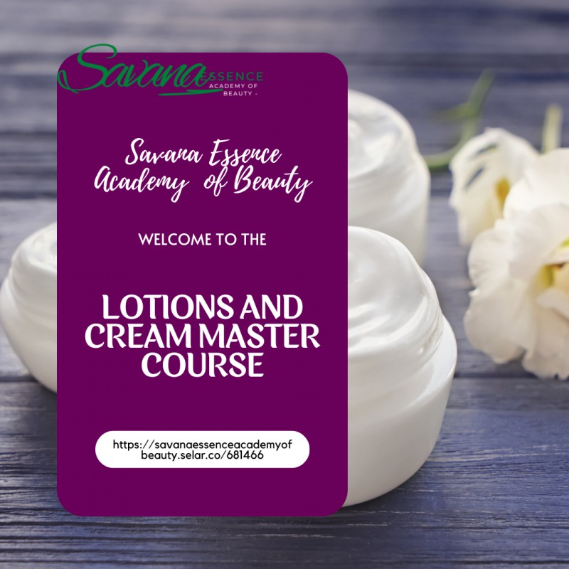 Lotions and Creams Master Course
