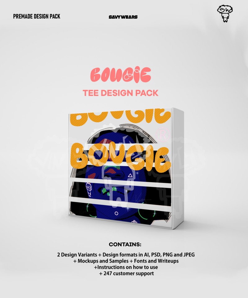 BOUGIE Tee DESIGN