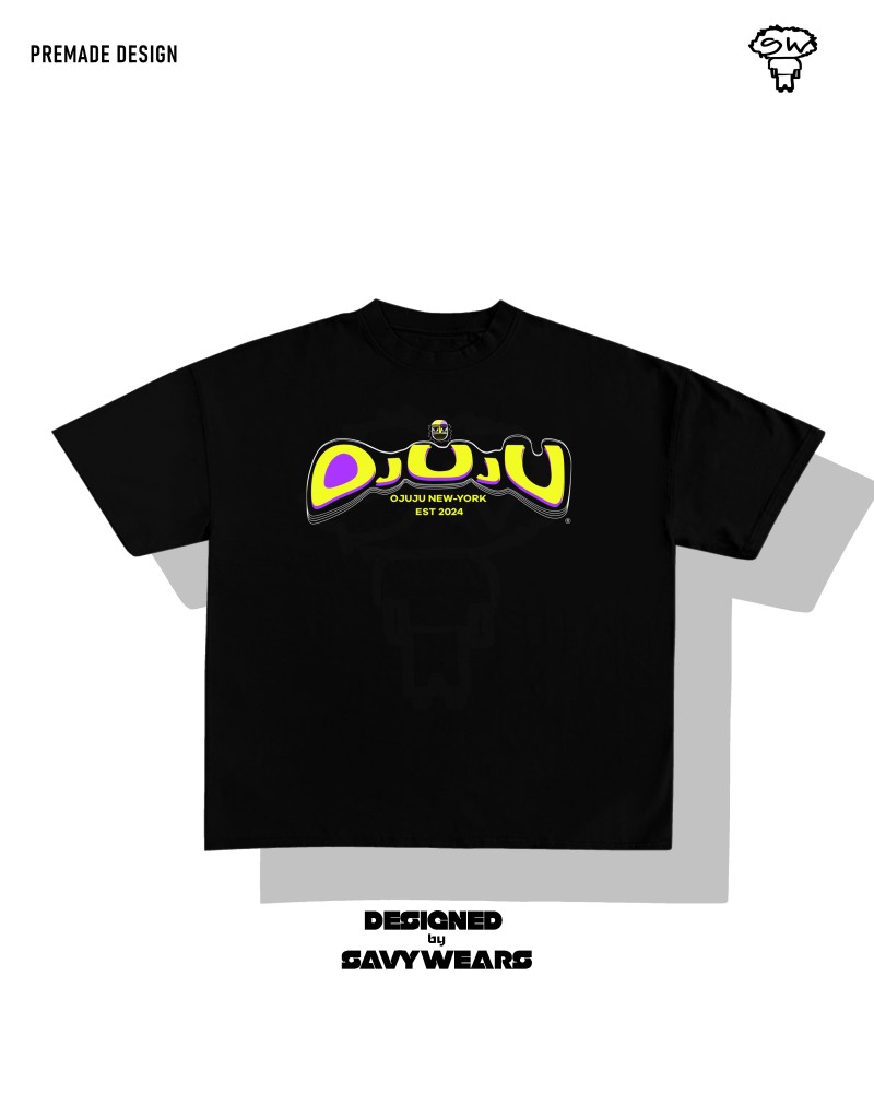 OJUJU  New-York Tee Design