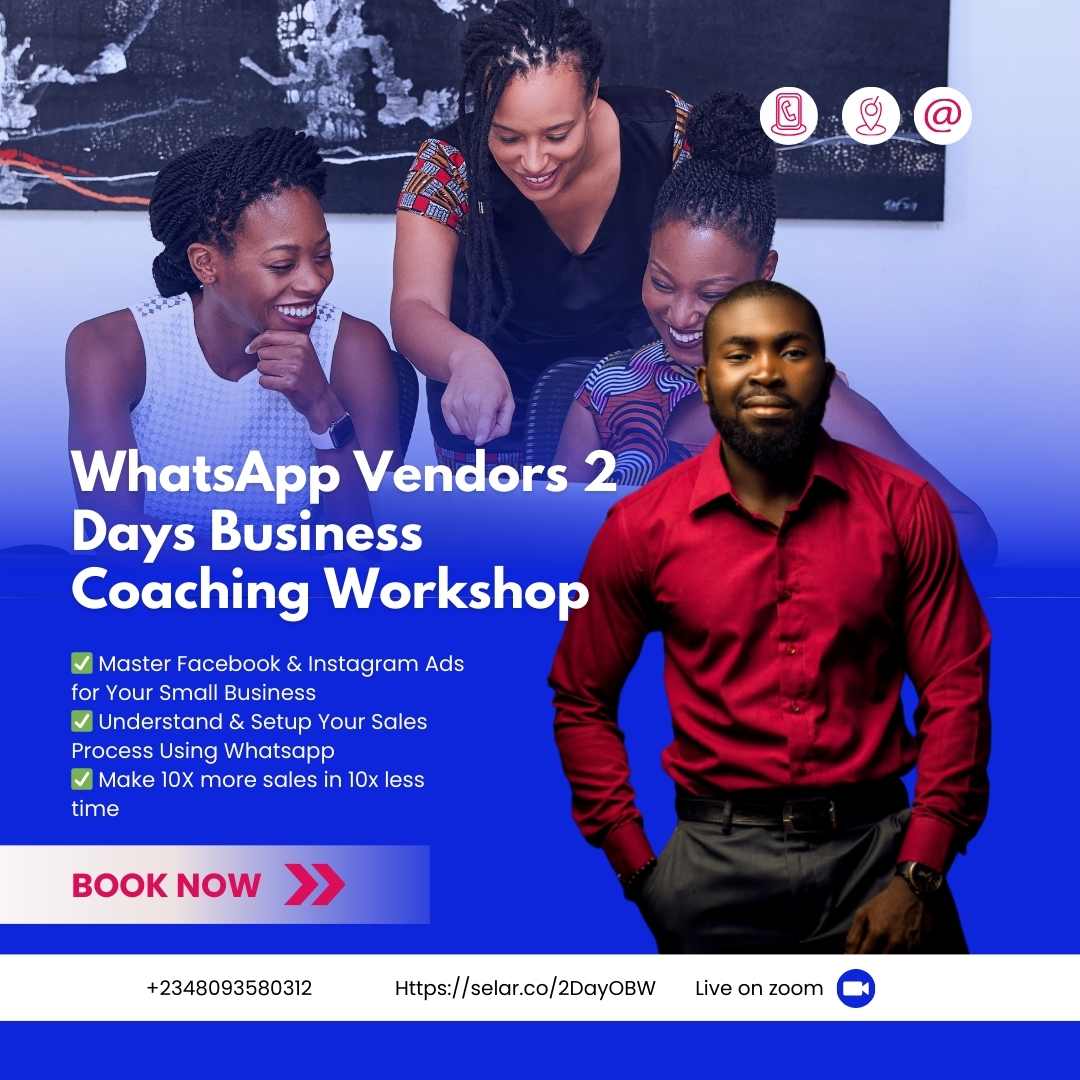 2 Days Online Business Workshop/ Coaching For Biz Owners/ Whatapp Vendors