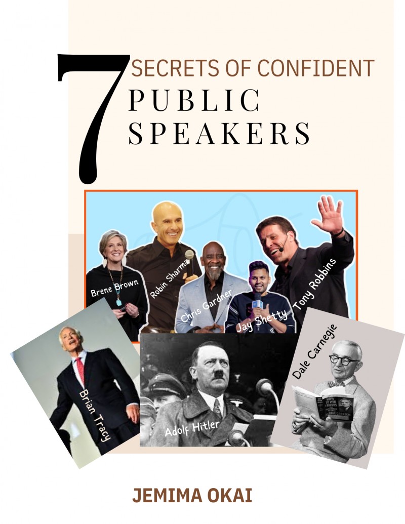 Get 7 Secrets of Confident Public Speakers by Jemima Okai on Selar