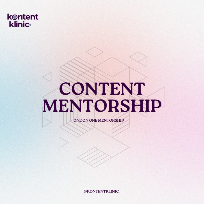 Content Mentorship