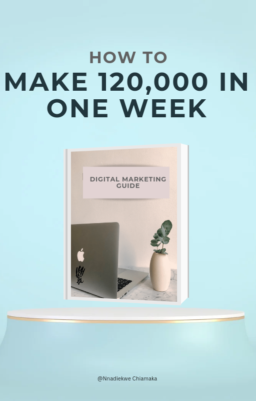 How to make 120,000 in one week