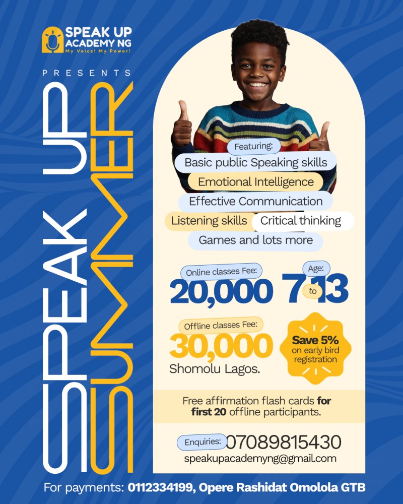 Speak Up Summer(Online)