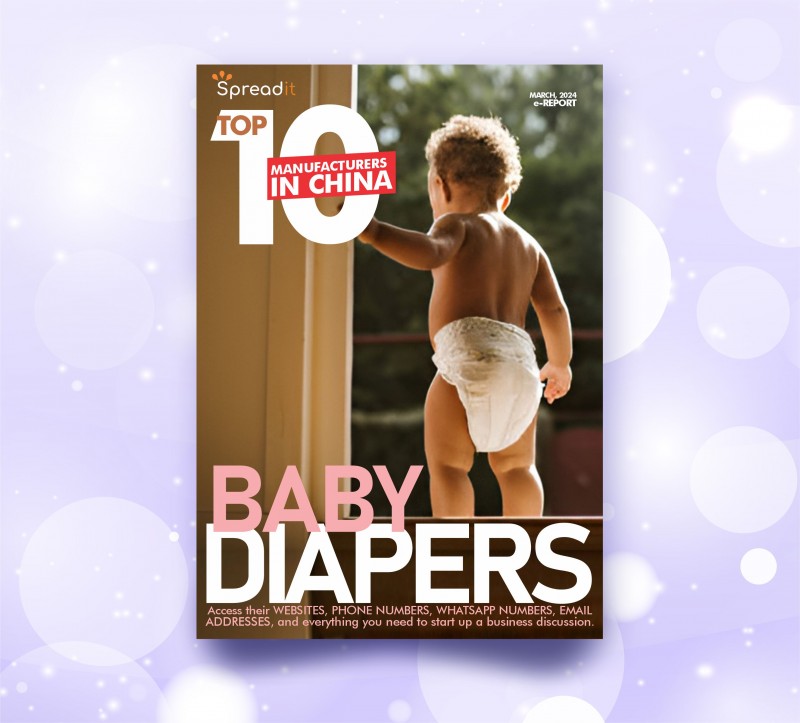 Top Ten Manufacturers in China for Baby Diapers