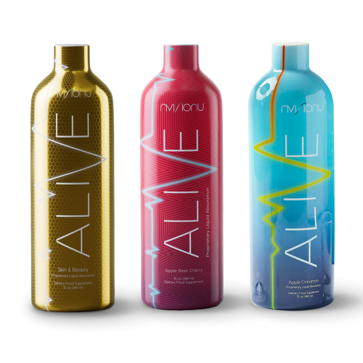 ALIVE is a proprietary blend of natural fruits and vegetables that nourishes and revitalize the entire body.