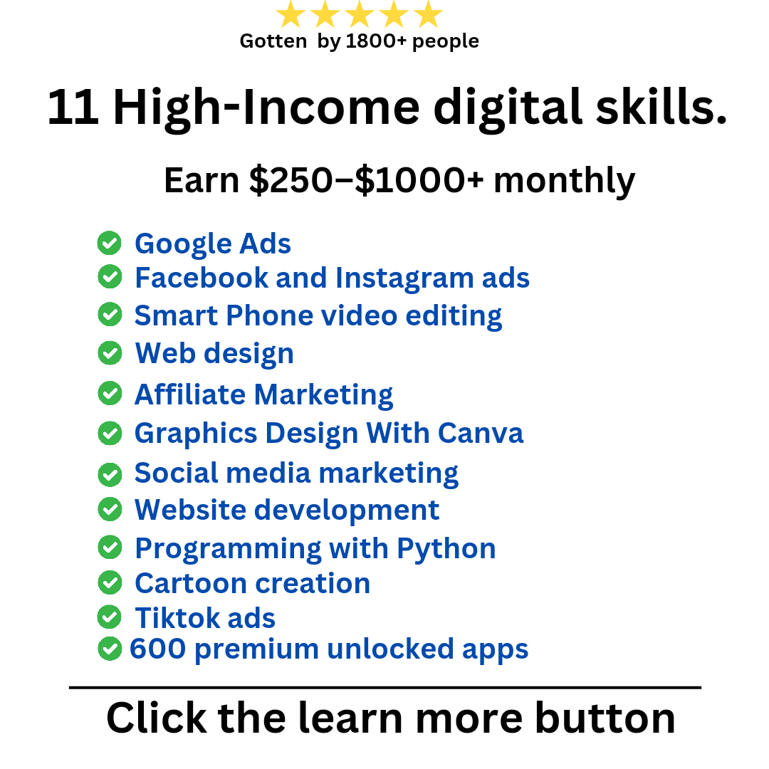 11 high income digital skills Bundle.