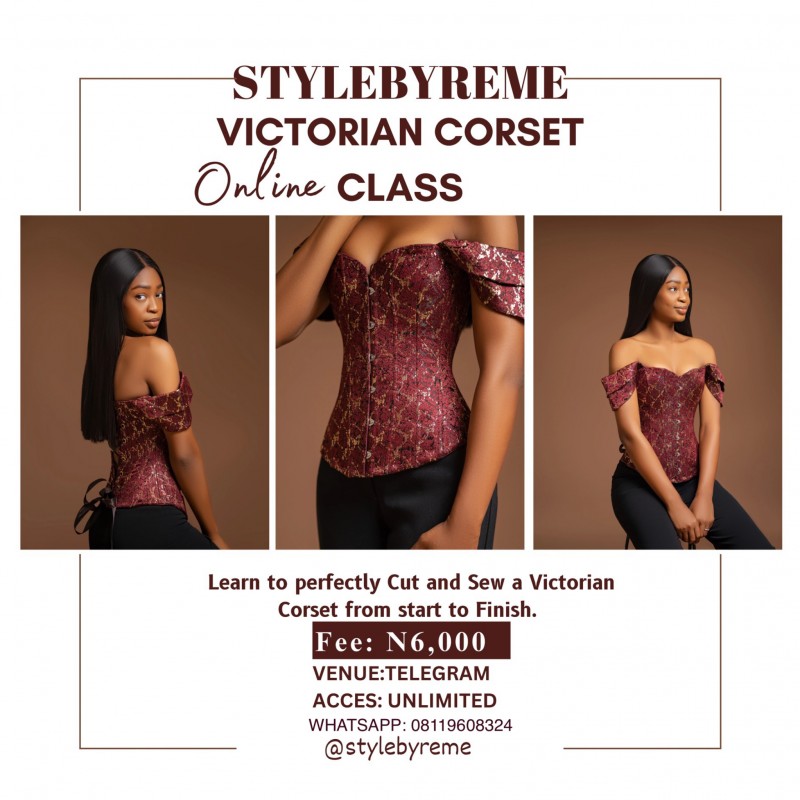 VICTORIAN CORSET CLASS.