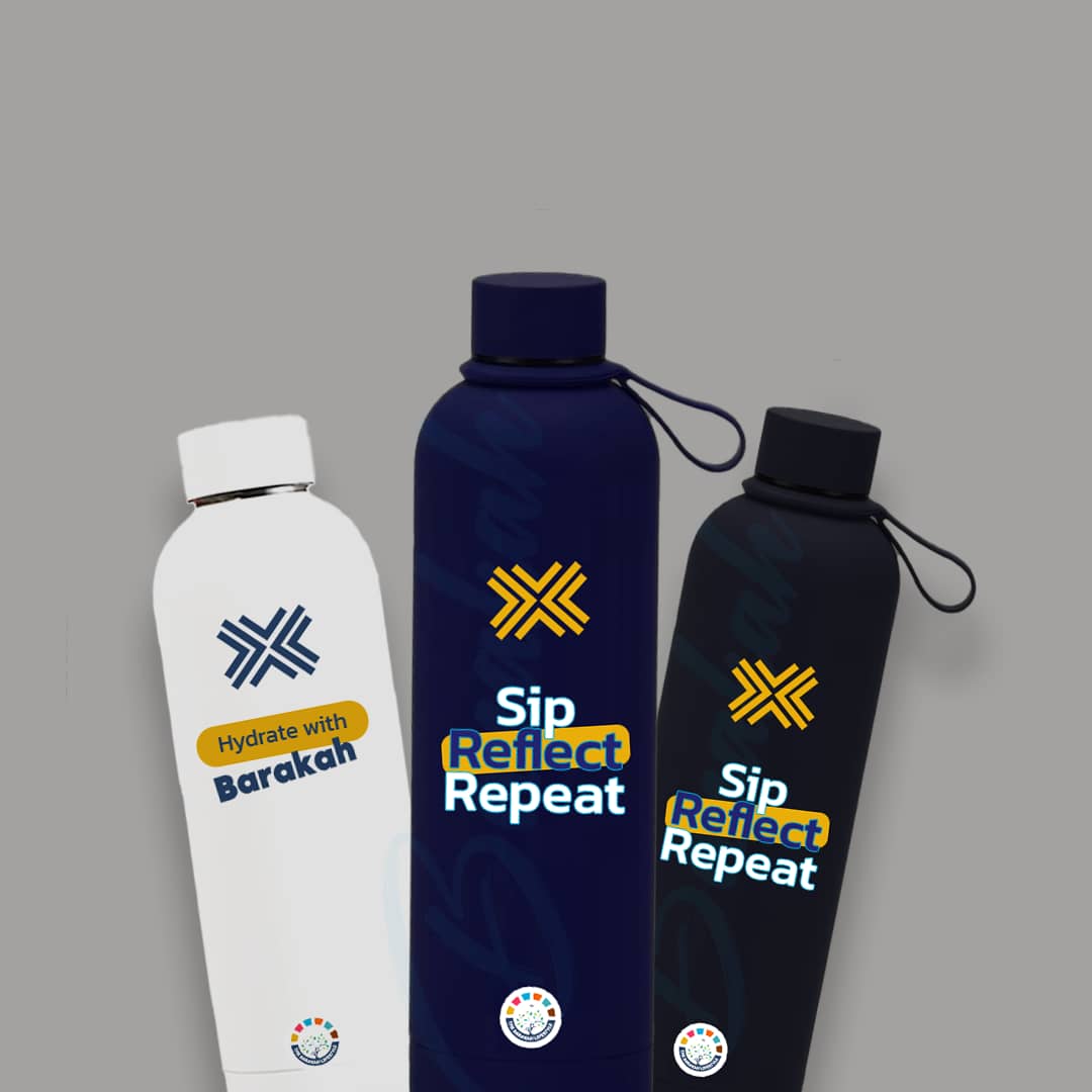 All three Matte Vacuum Bottles