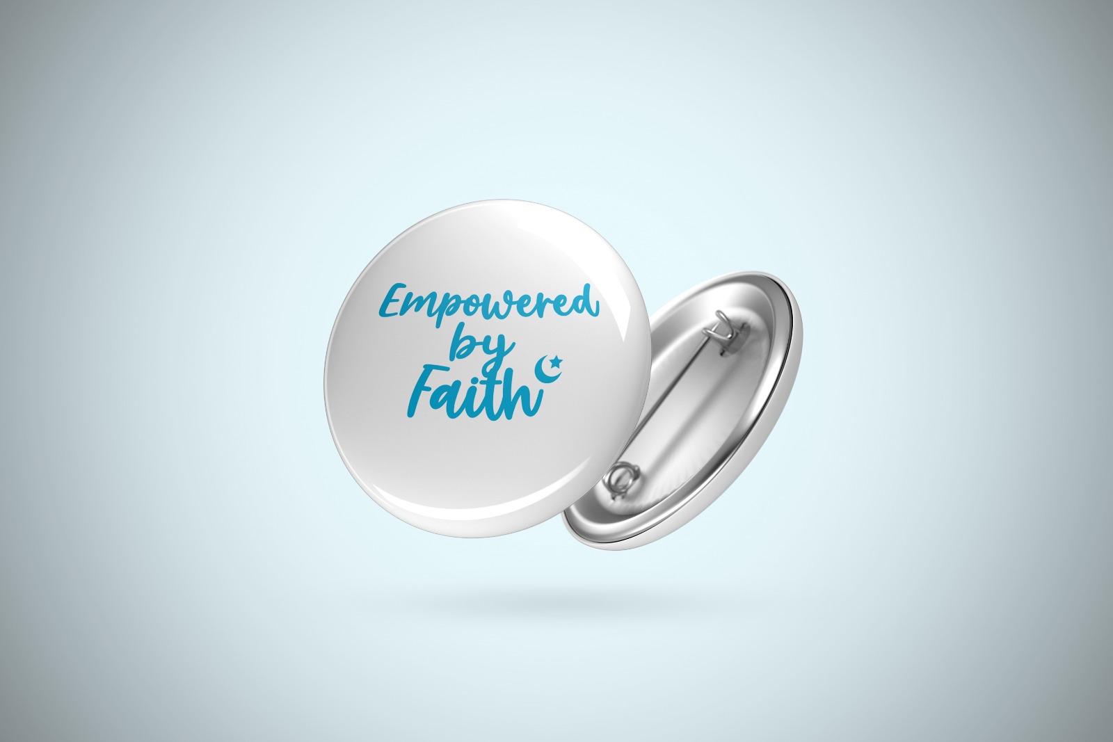 Empowered by Faith badge