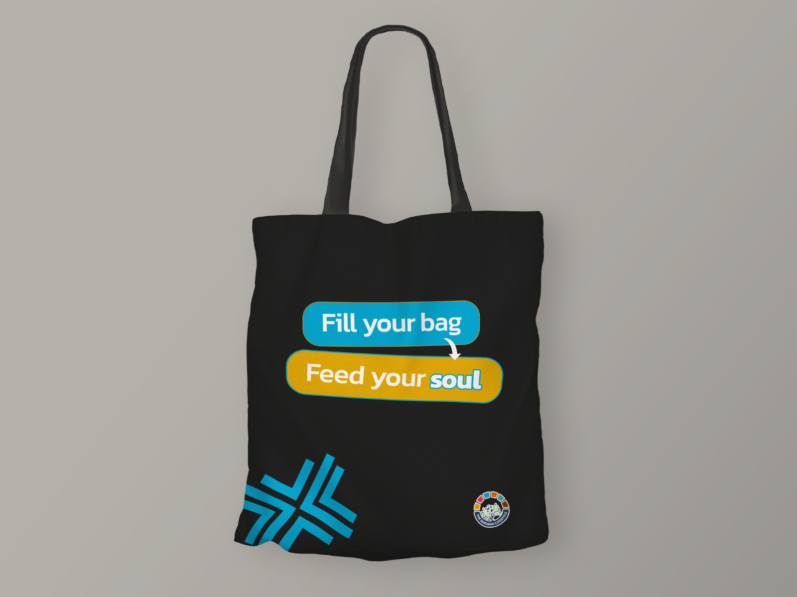 Fill your bag, Feed your soul (Black)