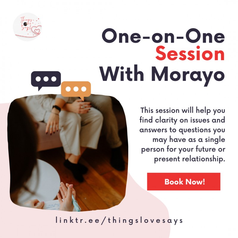 One-on-One With Morayo