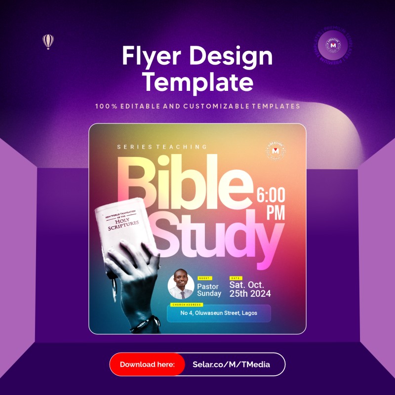 Church Flyer Template (CDR)