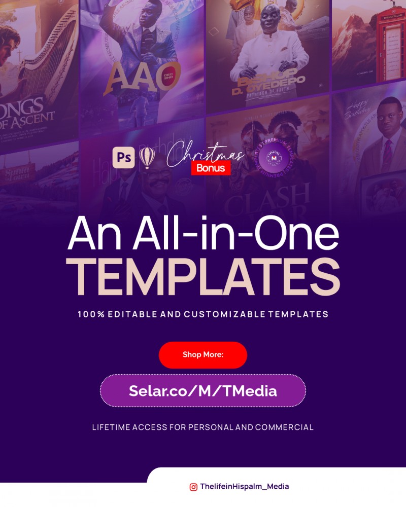 7 Editable Photoshop Templates