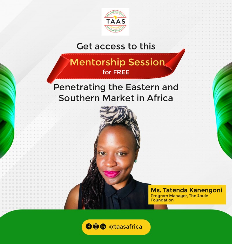 Mentorship Session: Penetrating the Eastern & Southern African Market
