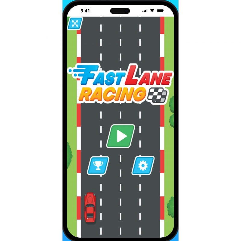 Car speed race game (white label)