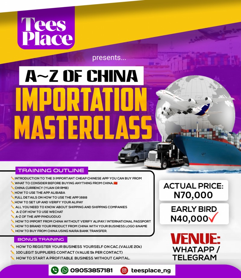A~Z OF CHINA IMPORTATION MASTERCLASS