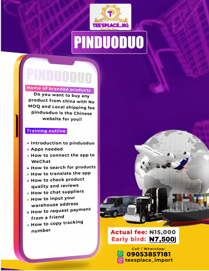 Pinduoduo master class