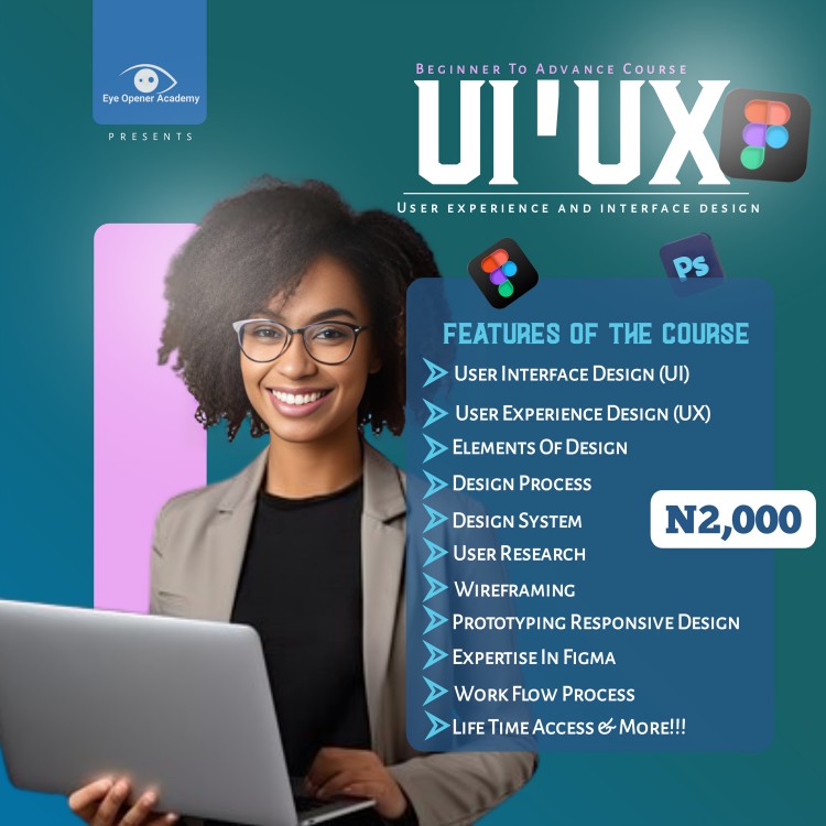 Buy UI/UX FULL COURSE by Temidayo yusuf on Selar